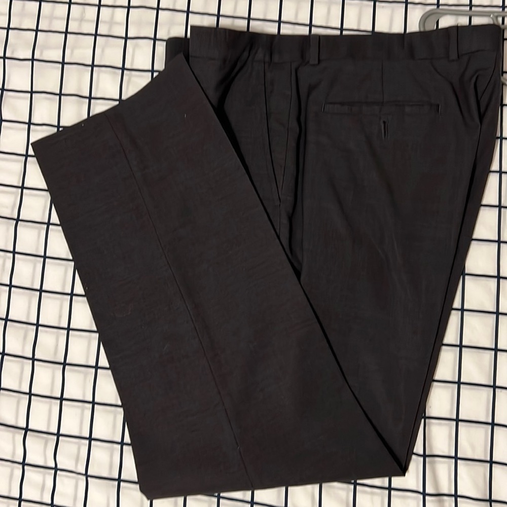 (2 for $25) Mens Dark Gray Kenneth Cole dress pants